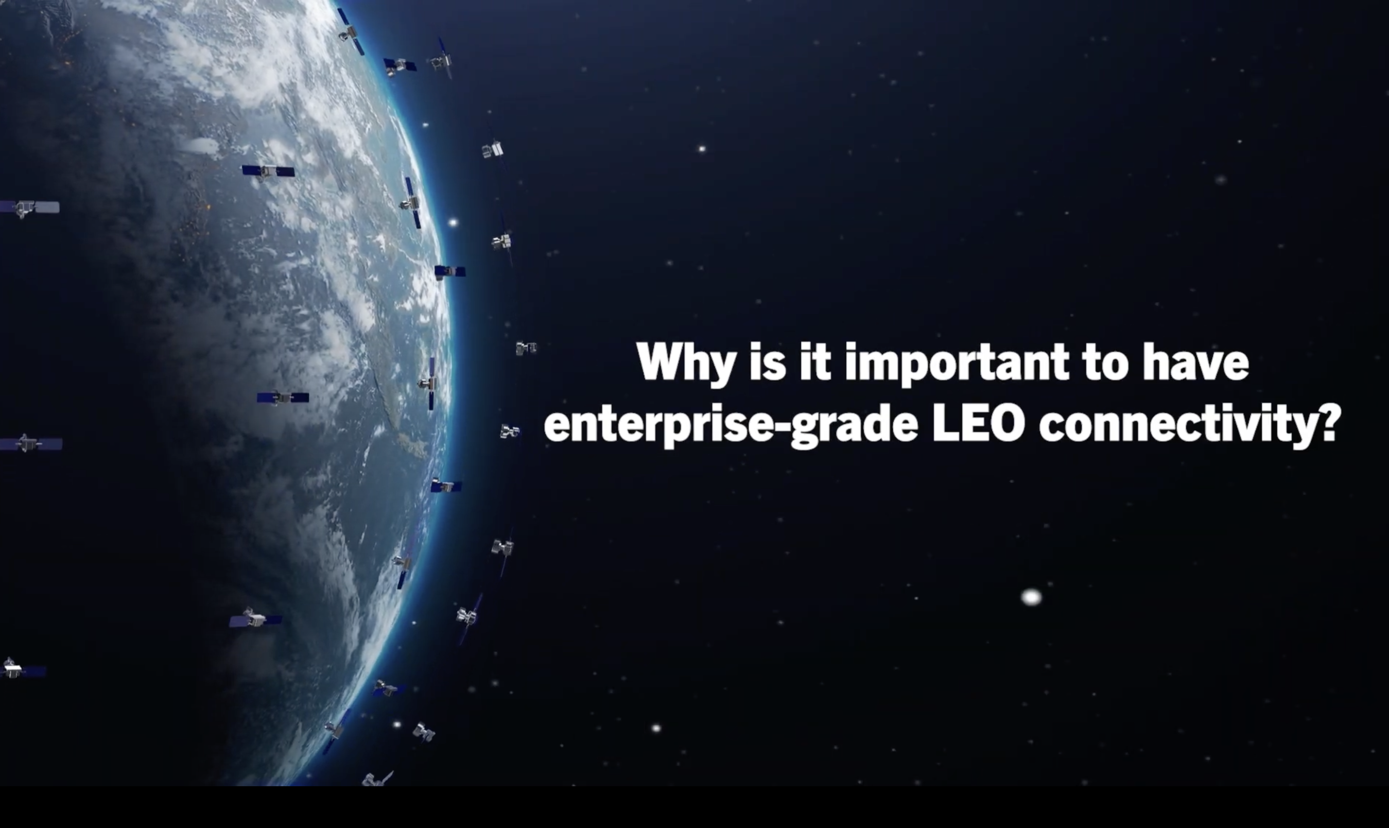 the important of enterprise grade leo connecitivity